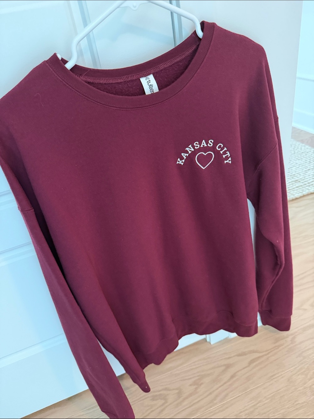 Kansas City sweatshirt. Unisex M
